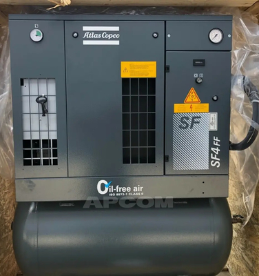 Compresseur d'air à vis sans huile à entraînement direct puissant de 8 à 10 bar SF4