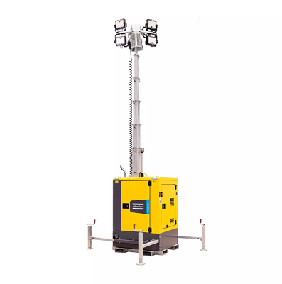 Éclairage LED HiLight BI+4 avec pôle hydraulique vertical