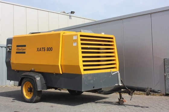Source d'alimentation électrique Compresseur portable XATS800Cd Petite taille en jaune