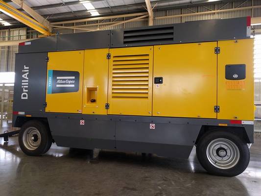 FAD 41.2-34.7 M3/min Compresseur portable Y1260 Solution ultime pour la portabilité et les performances