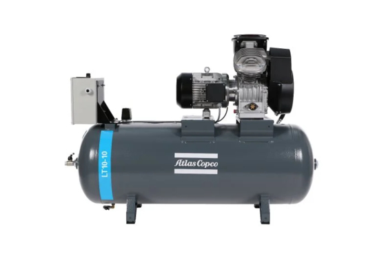 Compresseur d'air à vis rotatif Atlas LT10 7,5 kW 20 Bar 0,51 M3/Min