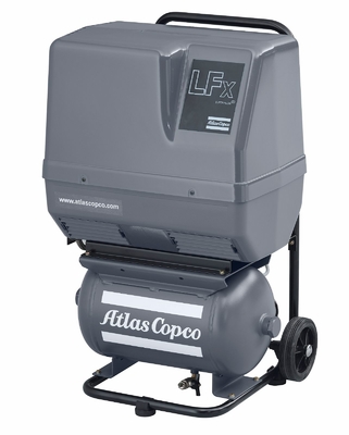 Compresseur d'air à vis Atlas sans huile LFX Compact Piston 62-64 dB Niveau sonore