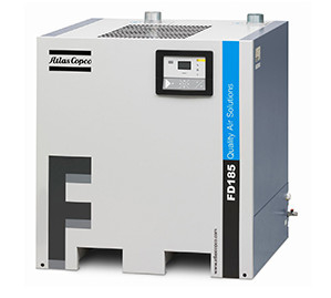 F140 Atlas sécheuse à réfrigérant, sécheuse à air réfrigérée de 140 l/s Clean Air 1674W