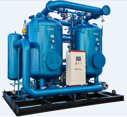 0 dessiccateurs régénérateurs d'adsorption de la chaleur de compression de consommation de gaz