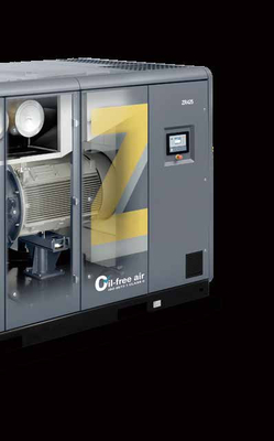 ZT18-55VSD Compresseur d'air à vis Atlas sans huile Refroidissement de l'air 50 à 60 Hz 10,5 m3/min