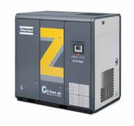 ZT18-55VSD Compresseur d'air à vis Atlas sans huile Refroidissement de l'air 50 à 60 Hz 10,5 m3/min