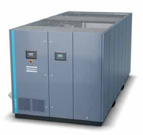 Technologie intelligente d'injection d'huile et moteur IE4/IE5 dans le compresseur d'air à vis Atlas de la série GA110VSD++-GA315VSD+