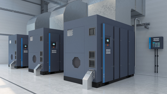 Compresseurs d'air à vis sans huile Atlas Copco ZT/ZR 55-90 ((VSD)) ((FF)) Énergie sûre