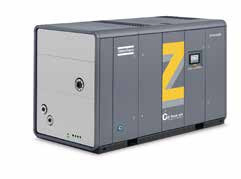 100% d'air sans huile certifié Le ZR/ZT 110-275 et ZR/ZT 132-315VSD haut de gamme Atlas Copco Compresseur sans huile