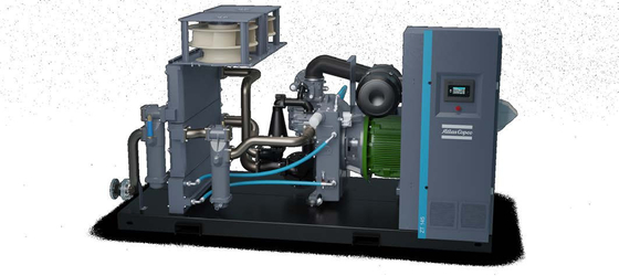 ZT90-160 ((VSD) Compresseur d'air à vis sans huile Atlas Copco pour les industries critiques