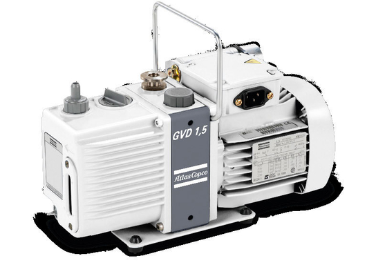 Pompe à vide à courant alternatif compacte et énergétique GVD 1.5 avec accouplement flexible et ventilateur de refroidissement du moteur
