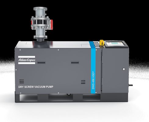 Conception robuste pour les environnements difficiles DWS 450 VSD + pompe à vide à vis sèche pour l'industrie