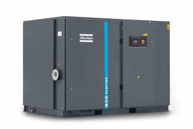 Compresseur d'air Atlas Copco GL55-90 - Moteur IE3 à haut rendement avec isolation de classe F et élévation de température de classe B