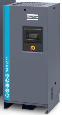 Compresseur d'air à vis Atlas VSD Plus ga7vsd+ Le choix supérieur pour l'efficacité et la fiabilité de l'air comprimé
