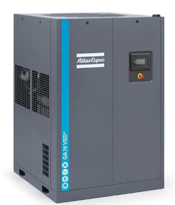 Compresseur d'air à vis rotatif Atlas VSD Plus GA75VSD++ avec sécheuse intégrée