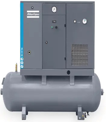 Compresseur d'air à vis rotative lubrifiée en alliage d'aluminium Atlas série G G2