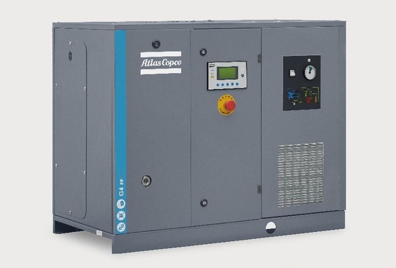 Atlas G4 Compresseur d'air à vis rotative à injection d'huile avec sèche-linge intégré 50-60 Hz
