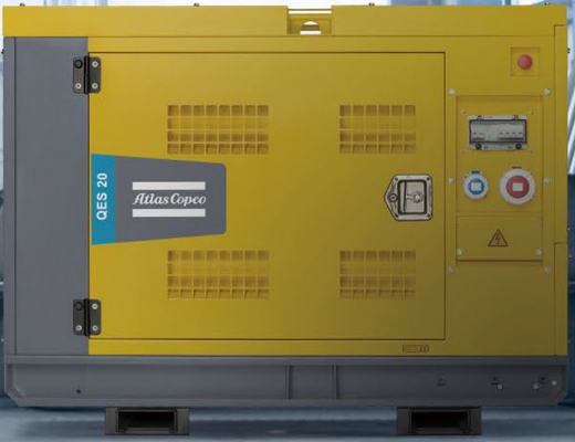 Générateur de puissance électrique avec fréquence 50 Hz et démarreur électrique