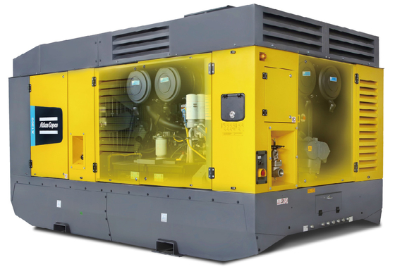 Compresseur portable Atlas Copco X1300 Contrôle intelligent pour les applications à haute pression