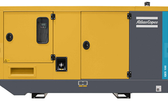Générateur d'énergie électrique de 70 dB niveau de bruit QES100 2920*1120*1650 mm pour une puissance stable et constante