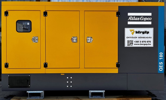 Génération d'énergie QES180 Dispositif 3410*1260*2050 mm et 2394 kg pour la production d'énergie dans les applications industrielles