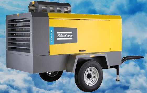 Compresseur d'air portable de 1200 tours par minute XAHS500 Compresseur d'air de grande capacité Adapté aux environnements industriels et de construction