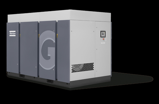 Compresseur d'air à vis Atlas à injection d'huile de 160 kW 50 Hz série Ga+ Ga160+