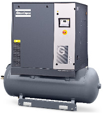 Compresseur d'air à vis Atlas Série G 11kw G11 Pression de travail 7,5 à 13 bar