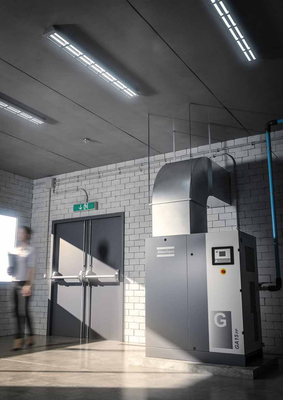 Compresseur d'air à vis compact Atlas Série G 15-26kw Atlas huile rotative Injectée 7,4-12,8 bar Pression de travail