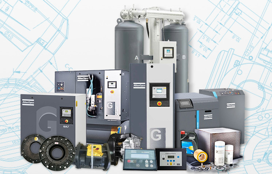 37 kW Atlas GA 37 VSD +, compresseur d' air à vis rotatif Atlas à injection d' huile