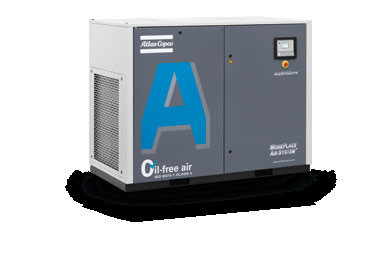 GA160+50Hz Compresseur d'air à vis d'Atlas série GA Matériau en alliage d'aluminium ISO 8573-1