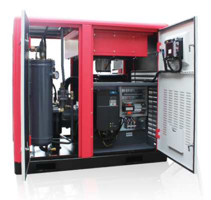 COMPRESSEUR D'AIR ROTATOIRE À UN AIMANT PERMANENT DE VIS DE 30HP 22KW AVEC L'INVERSEUR DE VSD