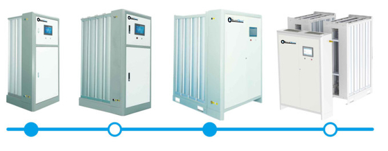 La PSA a intégré le générateur 8m3/H~60m3/H modulaire de l'oxygène de Medaes de balise