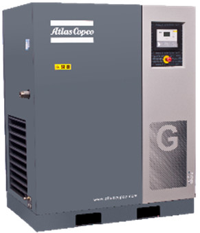 Compresseur d'air à vis rotatif à fréquence variable GA37VSD+ FF 37kw