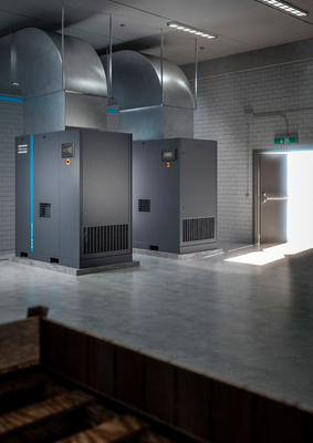 Compresseur d'air à vis rotatif à fréquence variable GA37VSD+ FF 37kw