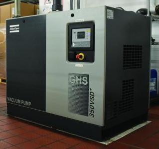 Pompes à vide à air conditionné à volume d'huile de 16 L GHS 350 VSD+ pour applications professionnelles et lourdes