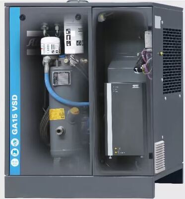50 Hz Frequence GA série GA15VSD d'Atlas Technologie sèche intégrée offrant un fonctionnement industriel stable et une fiabilité accrue