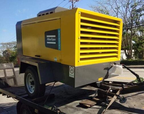 Compresseur portable XAVS600 PACE avec moteur Cummins, équipement de compression d'air durable
