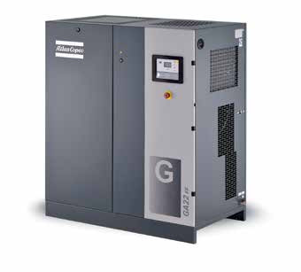 Ga90 Compresseur d'air à injection d'huile Compresseur d'air à vis rotatif Atlas