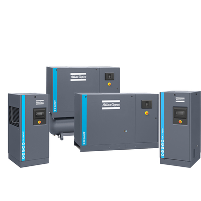 Compresseur d'air à vis Atlas à injection d'huile Vsd Plus Ga37-110 Vsd+ 37-110kw Puissance