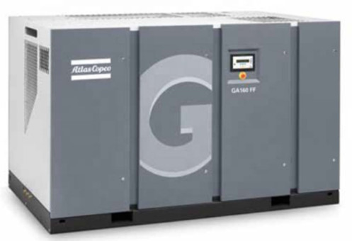 160-250kw 60hz compresseur d'air à vis rotatif Atlas à injection d'huile Ga160+-250